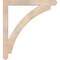 Ekena Millwork Thorton Craftsman Smooth Bracket, Douglas Fir, 3 1/2"W x 38"D x 42"H BKT04X38X42THR04SDF - alternate 3